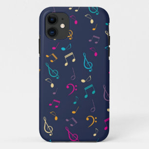 Music pattern iPhone 11 case