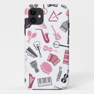 Music pattern iPhone 11 case