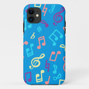 Music pattern iPhone 11 case