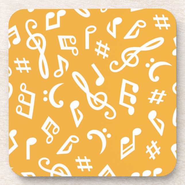 Music pattern coaster (Front)