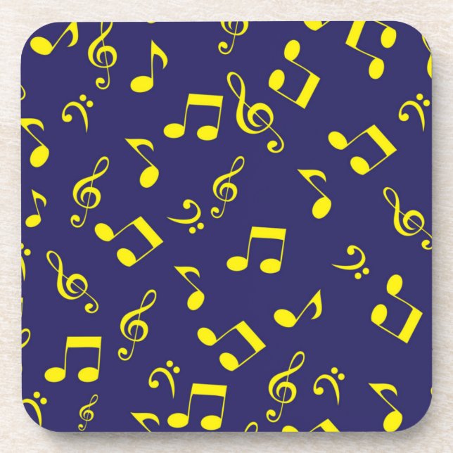 Music pattern coaster (Front)