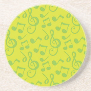 Music pattern coaster