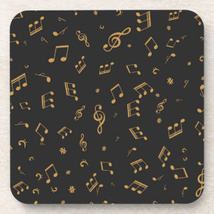 Music pattern coaster
