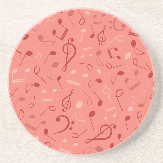 Music pattern coaster (Front)