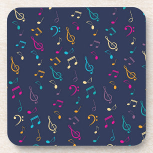 Music pattern coaster