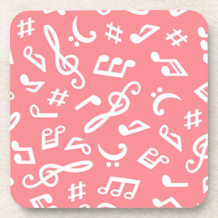 Music pattern coaster