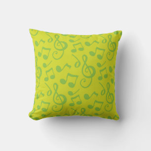 Music pattern cushion