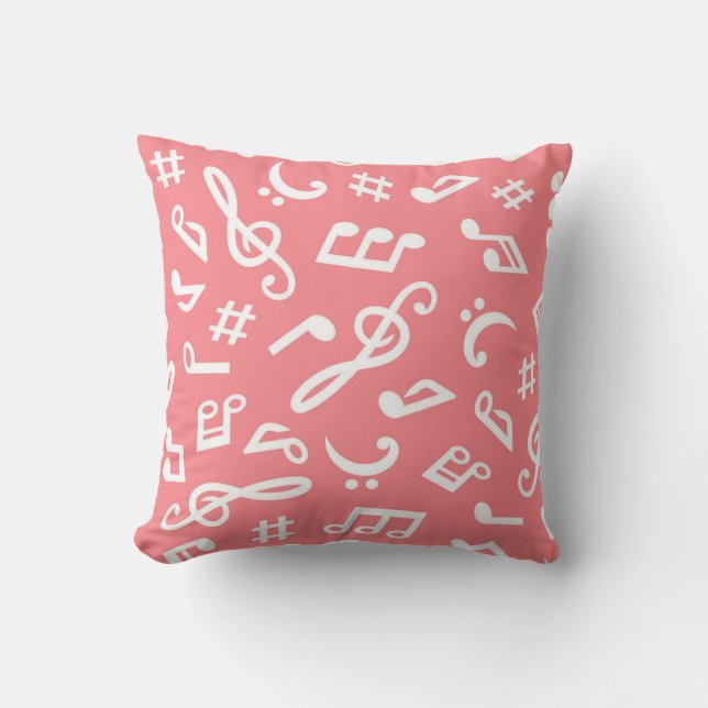 Music pattern cushion (Front)
