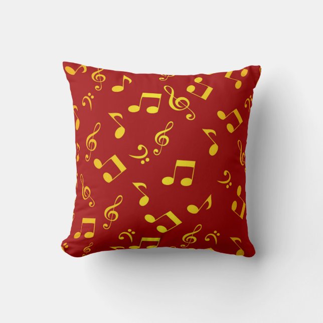 Music pattern cushion (Front)