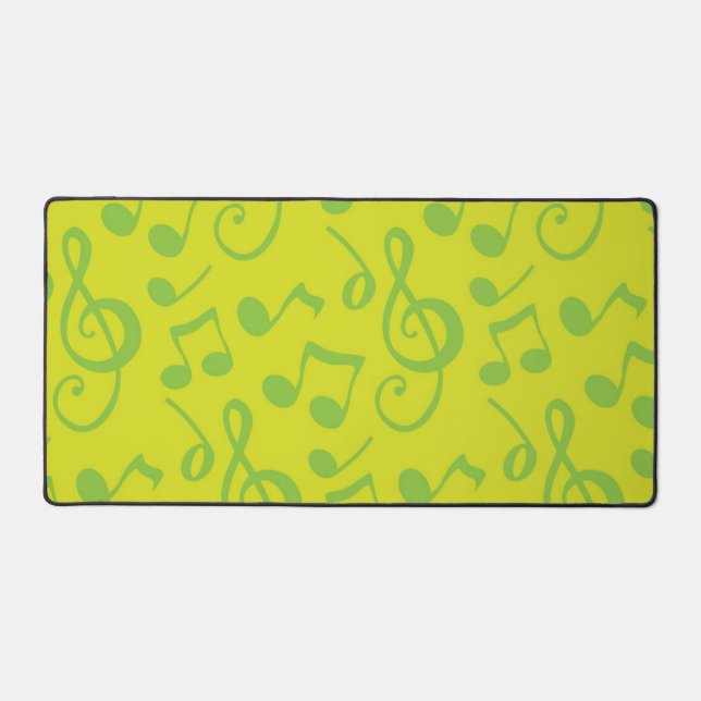 Music pattern desk mat (Front)