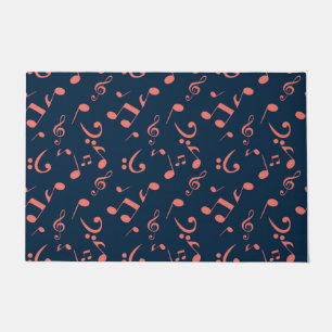 Music pattern doormat