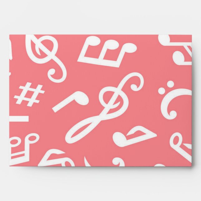 Music pattern envelope (Front)
