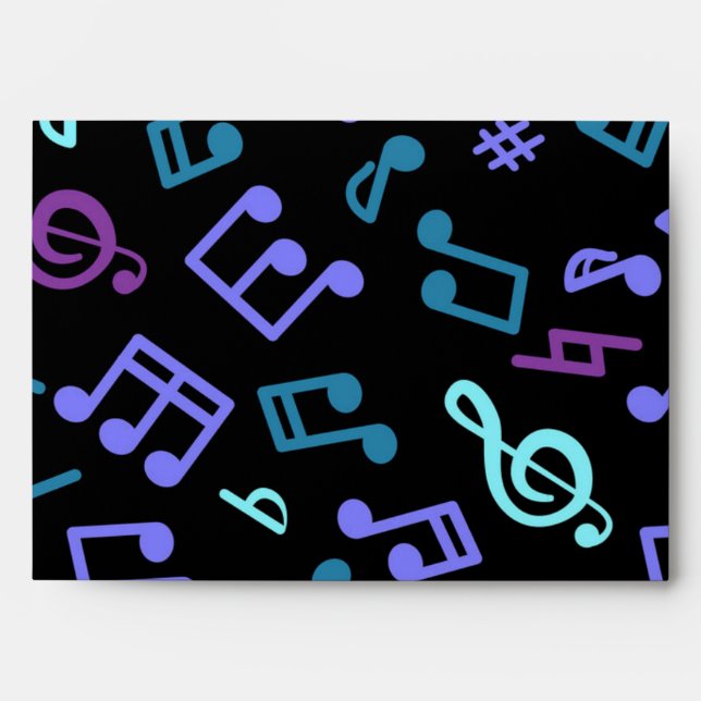 Music pattern envelope (Front)