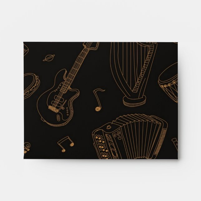 Music pattern envelope (Front)
