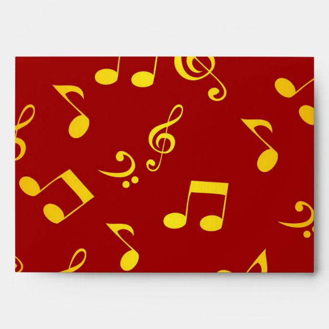 Music pattern envelope (Front)