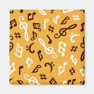Music pattern magnet