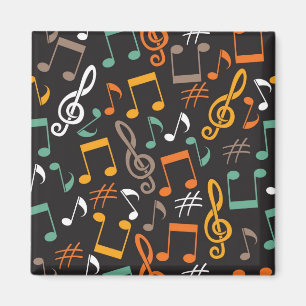 Music pattern magnet