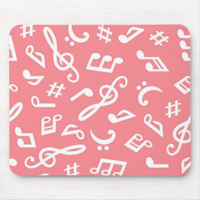 Music pattern mouse mat (Front)