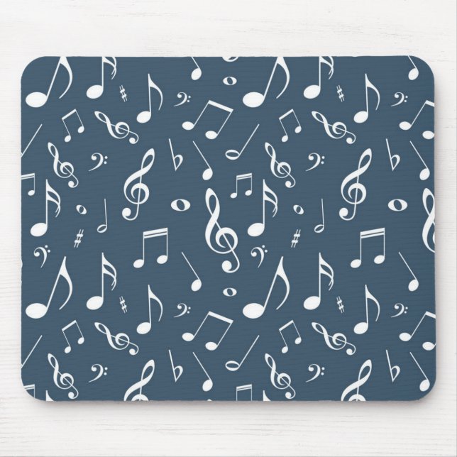 Music pattern mouse mat (Front)