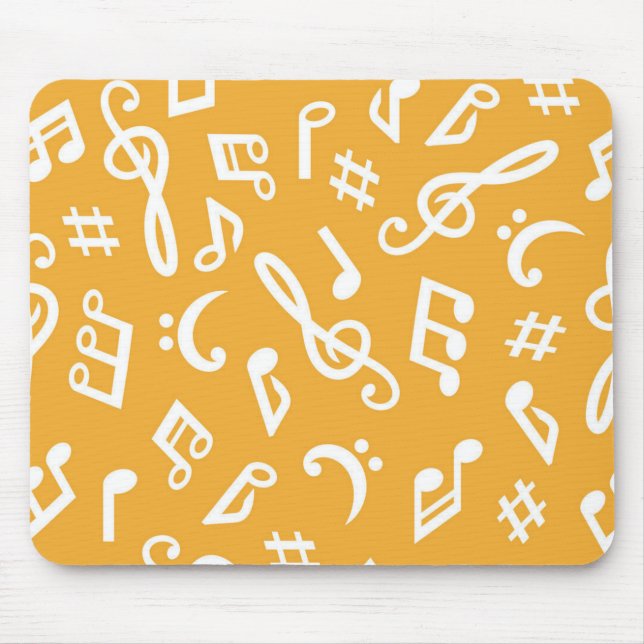 Music pattern mouse mat (Front)