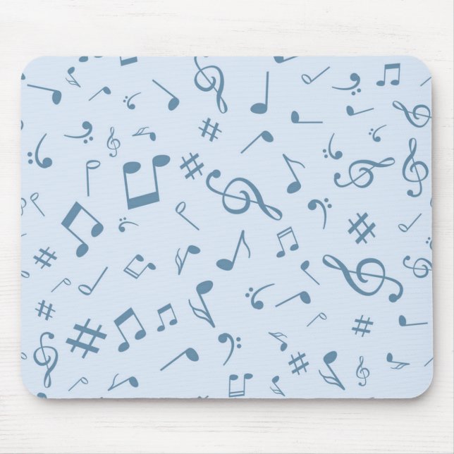 Music pattern mouse mat (Front)