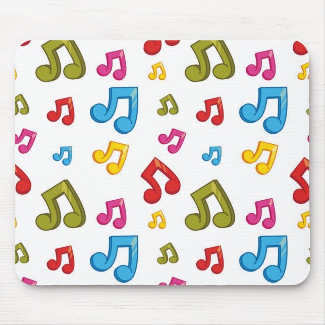 Music pattern mouse mat (Front)