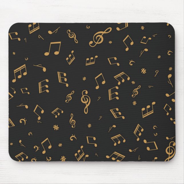 Music pattern mouse mat (Front)