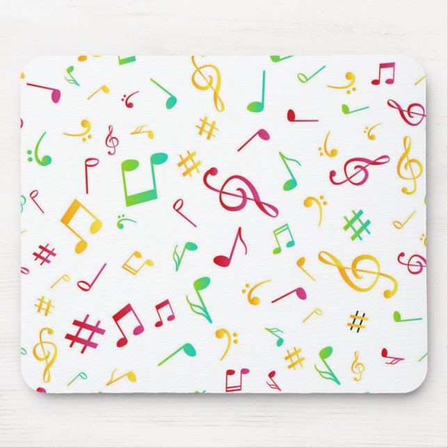 Music pattern mouse mat (Front)