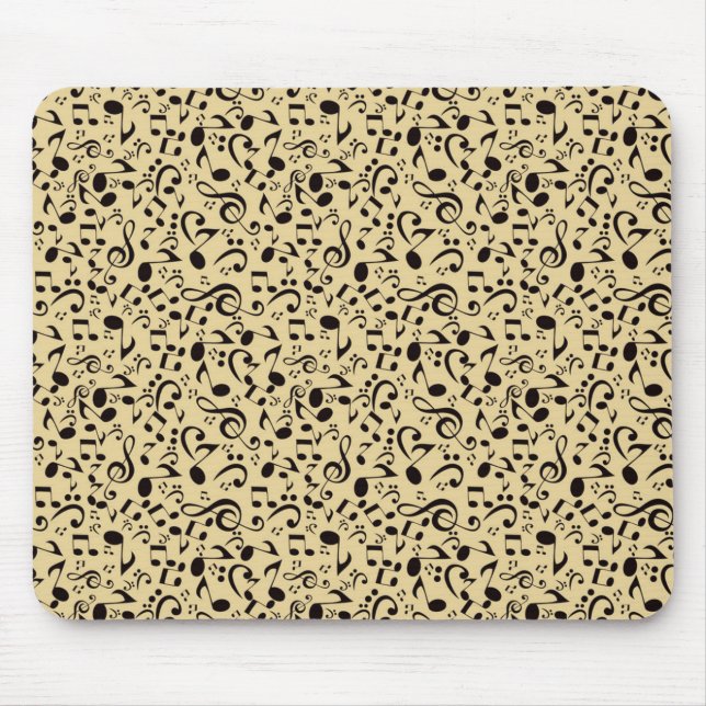 Music pattern mouse mat (Front)