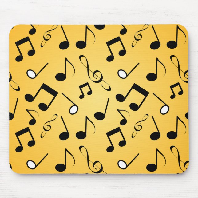 Music pattern mouse mat (Front)