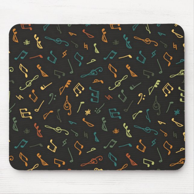 Music pattern mouse mat (Front)