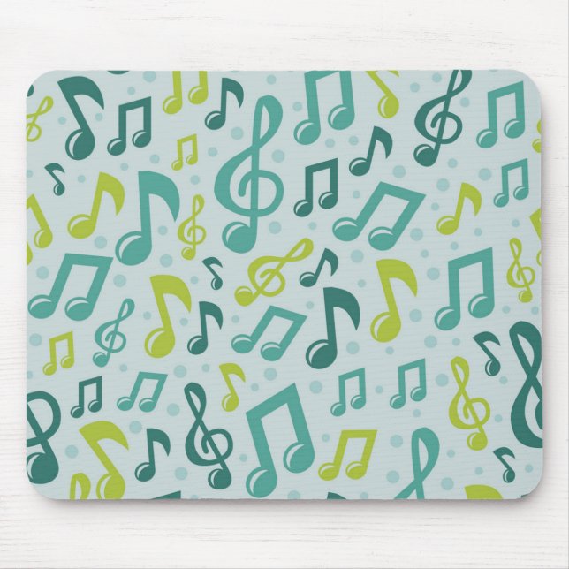 Music pattern mouse mat (Front)