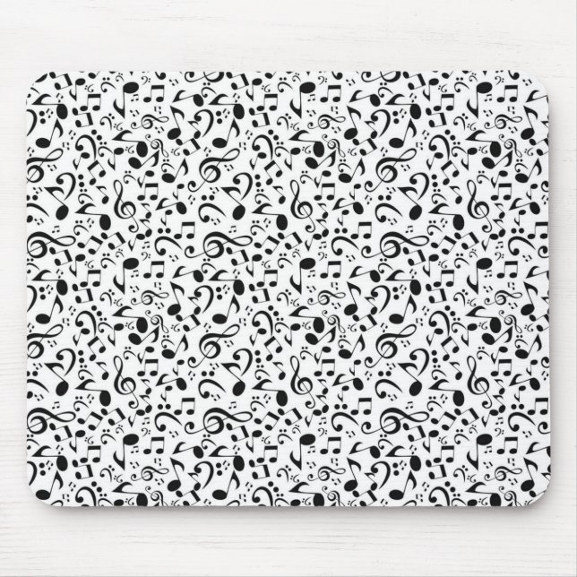 Music pattern mouse mat (Front)