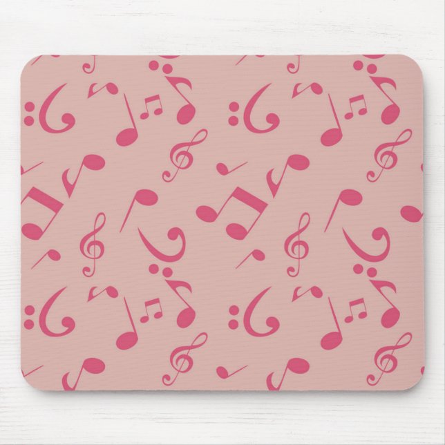 Music pattern mouse mat (Front)