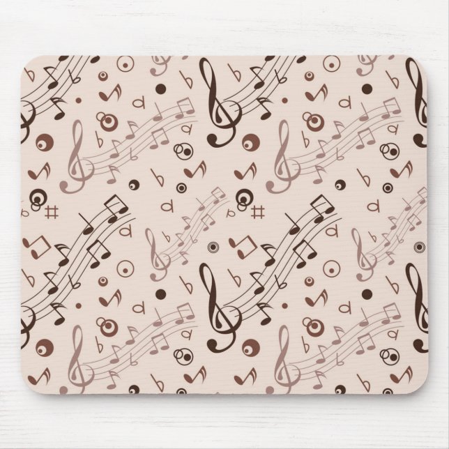 Music pattern mouse mat (Front)