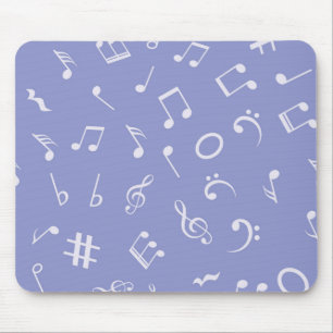 Music pattern mouse mat