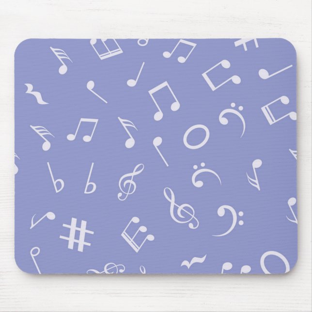 Music pattern mouse mat (Front)