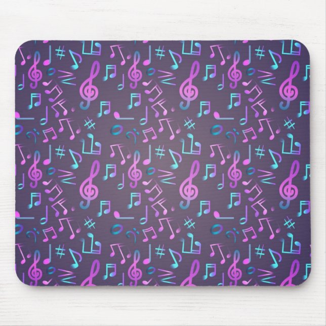 Music pattern mouse mat (Front)