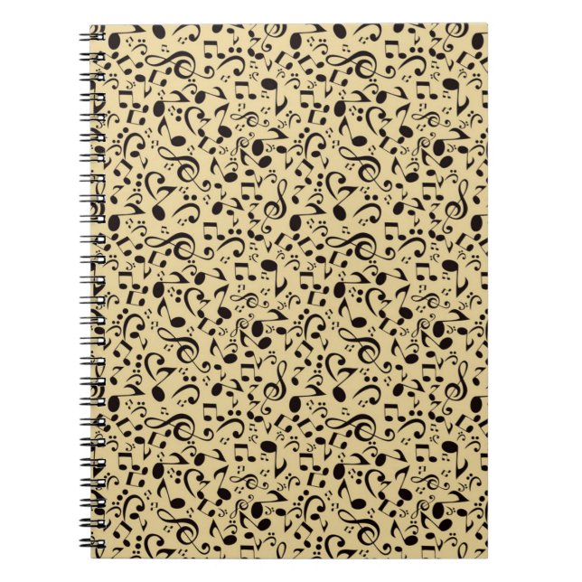 Music pattern notebook (Front)