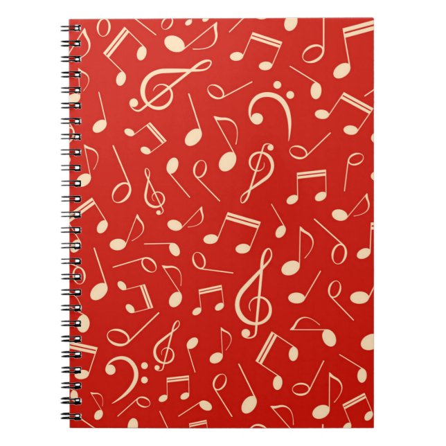 Music pattern notebook (Front)