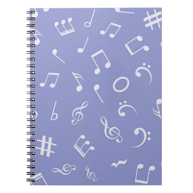 Music pattern notebook (Front)