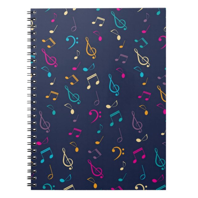 Music pattern notebook (Front)