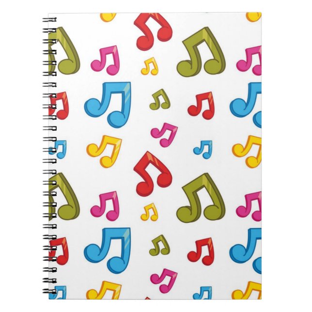 Music pattern notebook (Front)