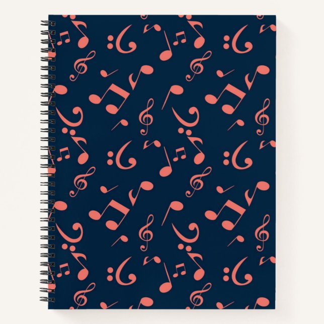 Music pattern notebook (Front)