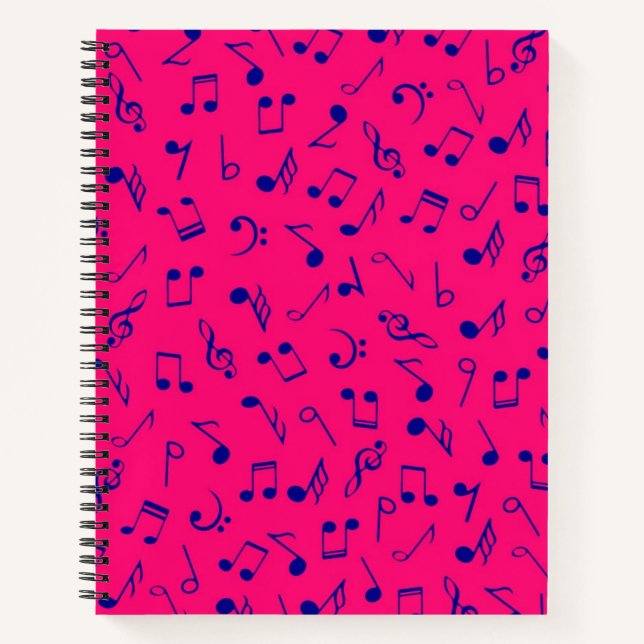 Music pattern notebook (Front)