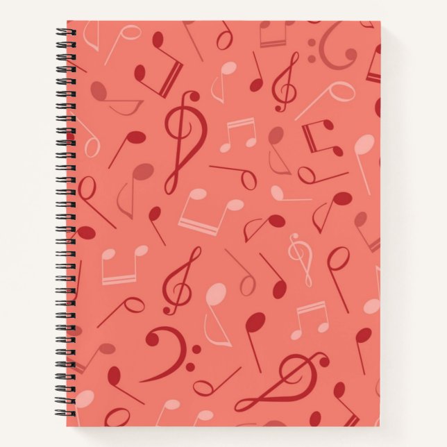 Music pattern notebook (Front)