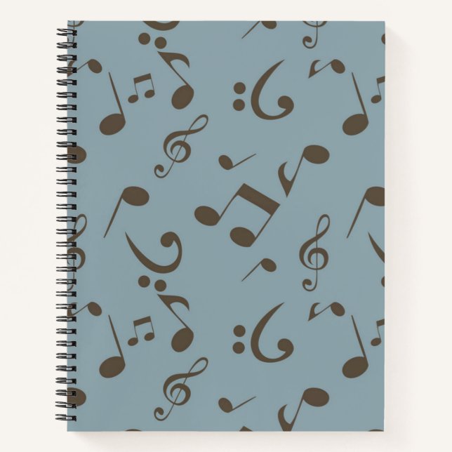 Music pattern notebook (Front)
