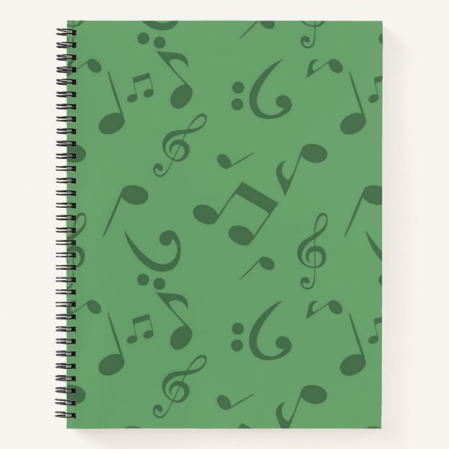 Music pattern notebook (Front)