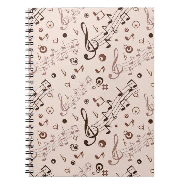 Music pattern notebook (Front)