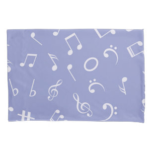 Music pattern pillowcase